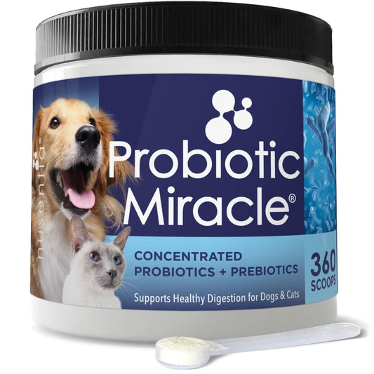 NUSENTIA Probiotics for Dogs -(360 Scoops)-Probio