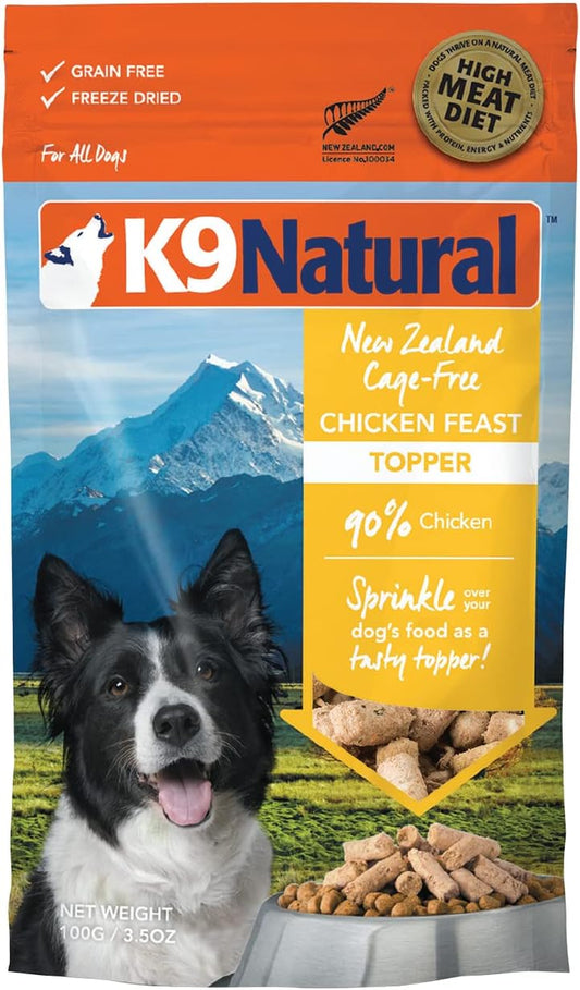 - Grain Free Freeze Dried Dog Food Topper - Chicken, 3.5Oz