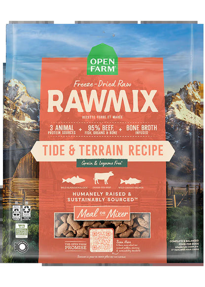 Rawmix Tide & Terrain Freeze Dried Raw Morsels for Dogs
