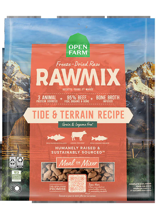 Rawmix Tide & Terrain Freeze Dried Raw Morsels for Dogs