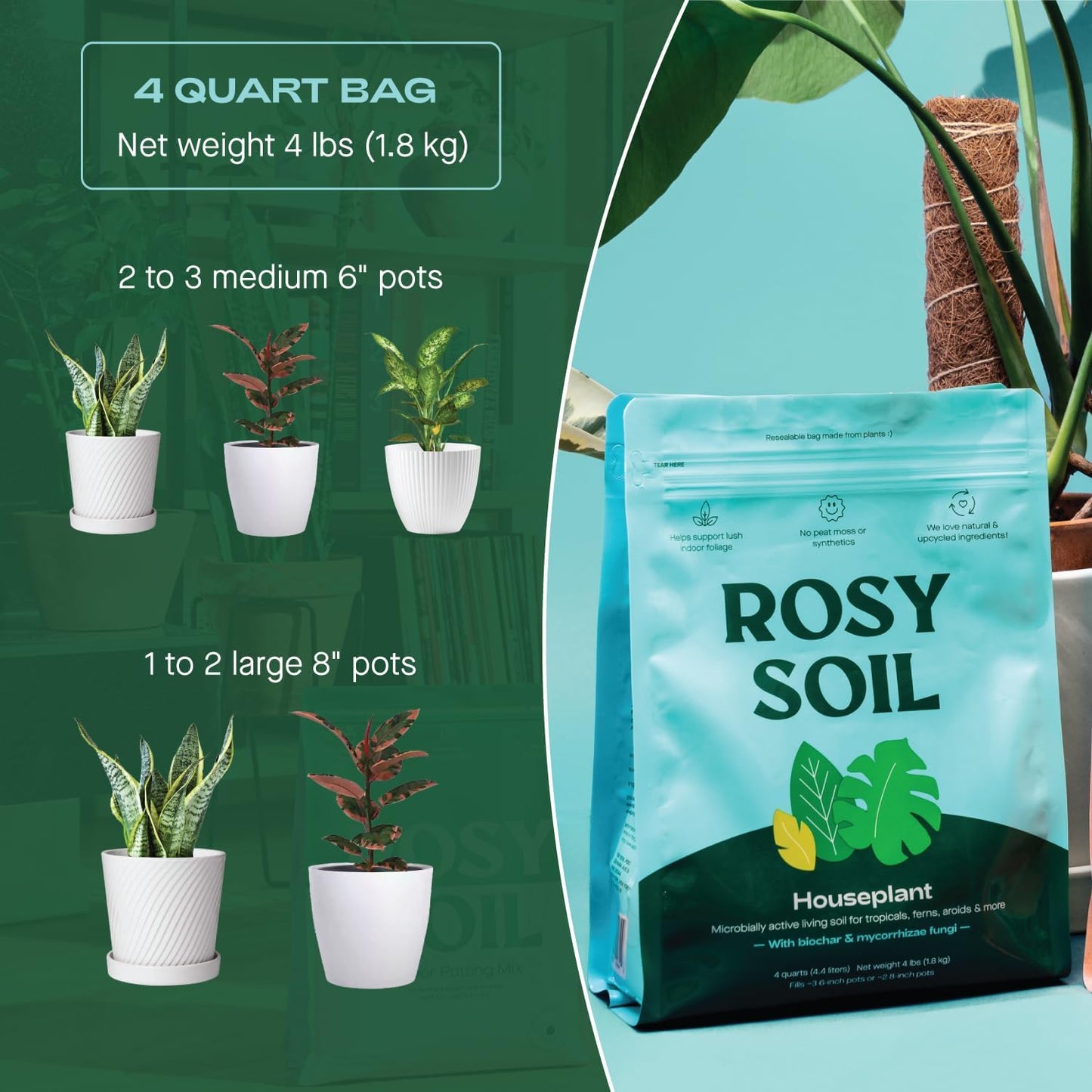 Rosy Soil – Living Companion Mix
