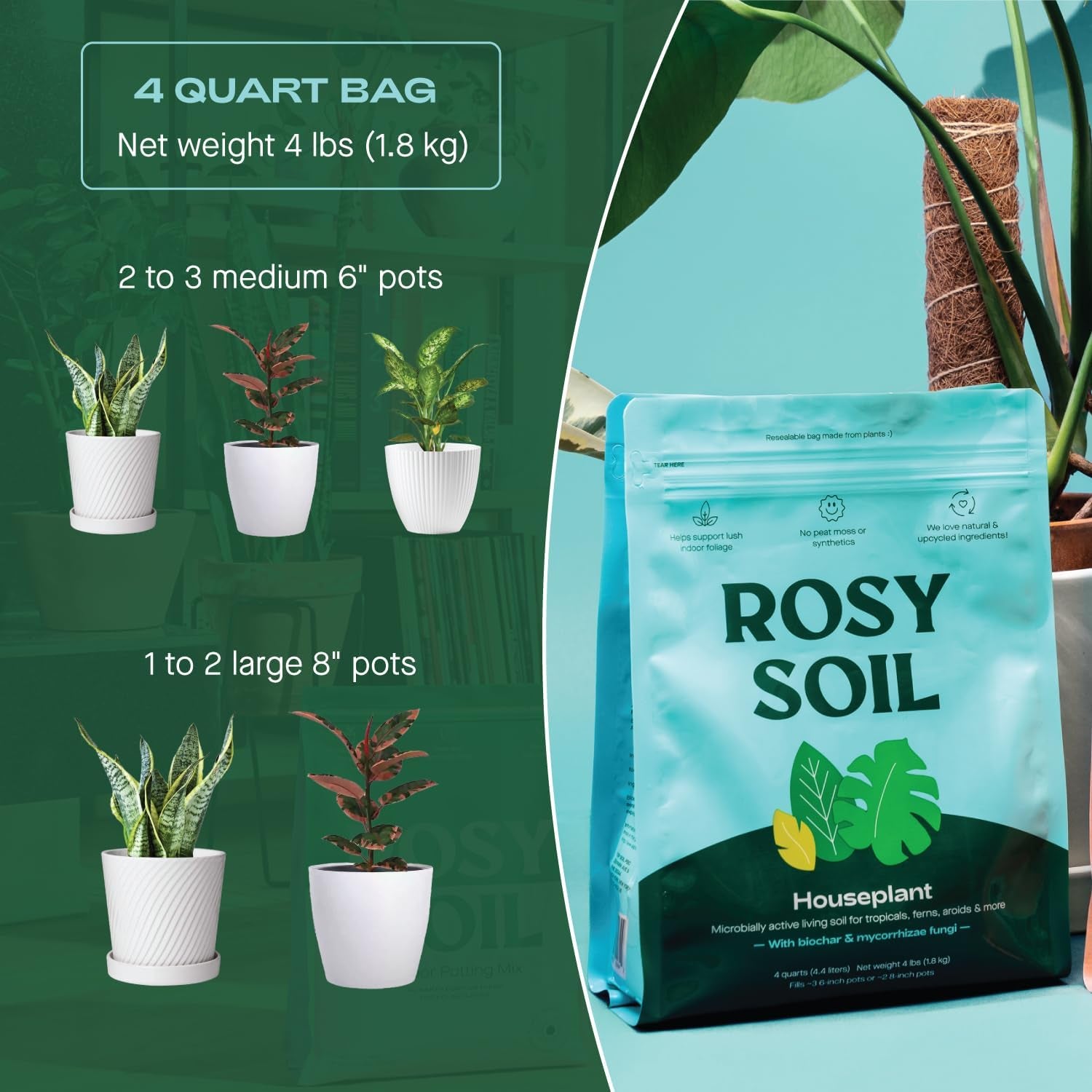 Rosy Soil – Living Companion Mix