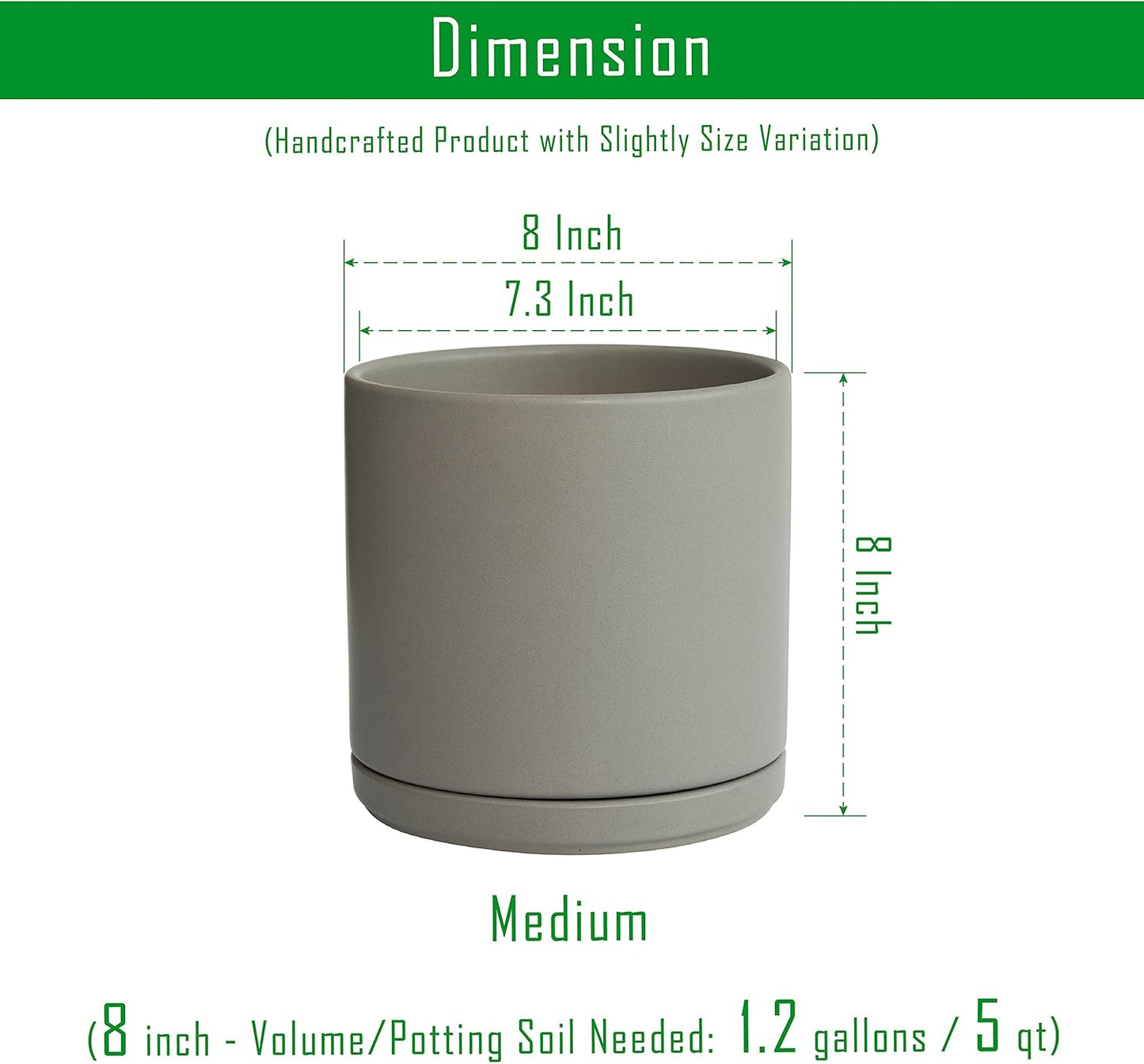 The Stillform Planter – 8”