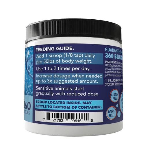 NUSENTIA Probiotics for Dogs -(360 Scoops)-Probio