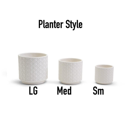 The Woven Stillness Planters